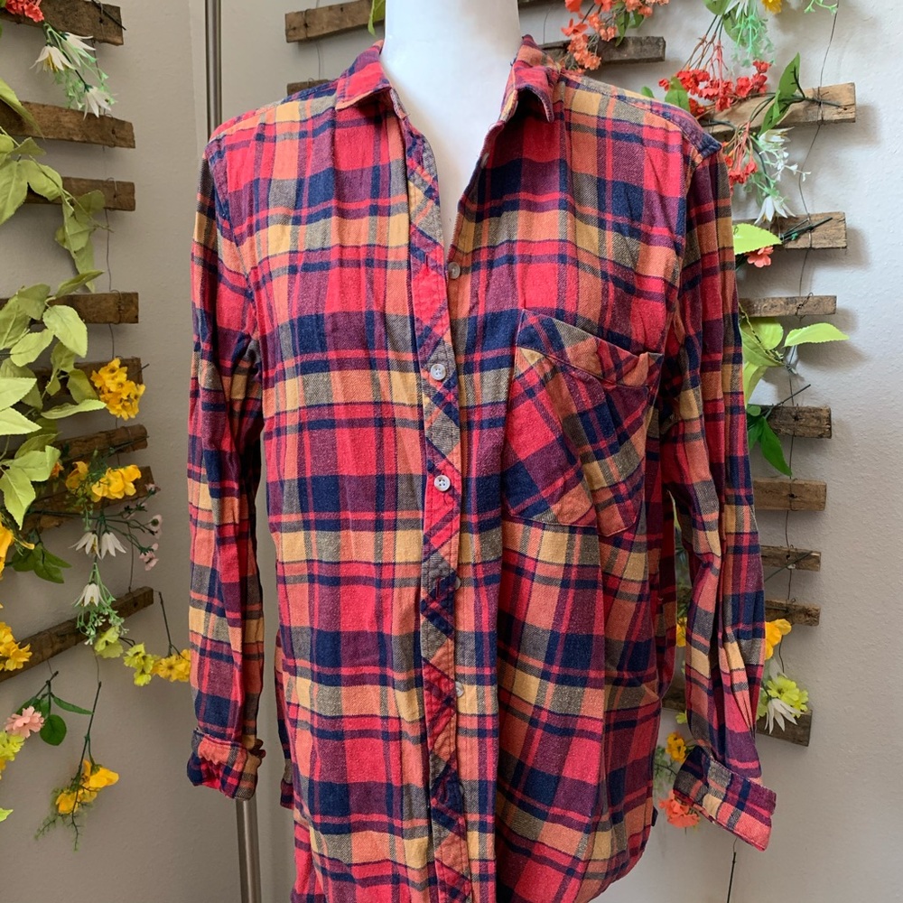 Urban Outfitters BDG Flannel Button Down